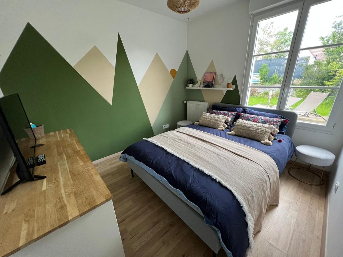 Logement Exceptionnel Avec Jardin Proche Disney Apartment Montevrain Exterior photo